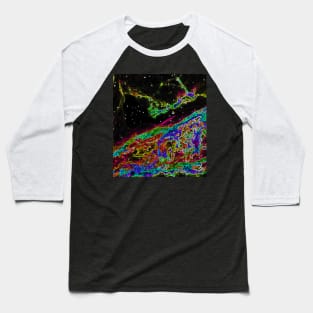 Black Panther Art - Glowing Edges 456 Baseball T-Shirt